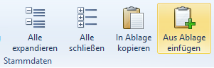 Aus Ablage einfügen